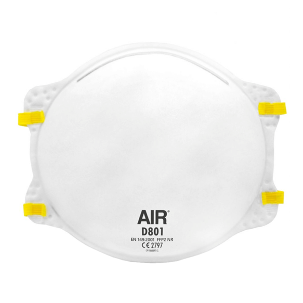 Respirador Barbijo Descartable D801 AIR