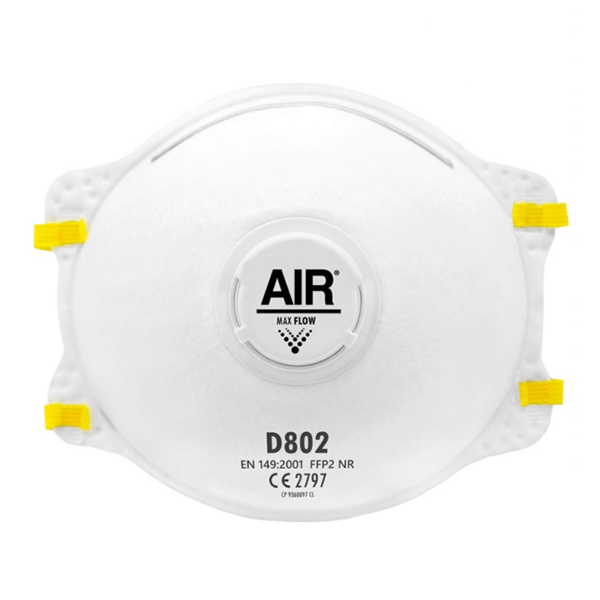 Respirador Barbijo Descartable D802 AIR