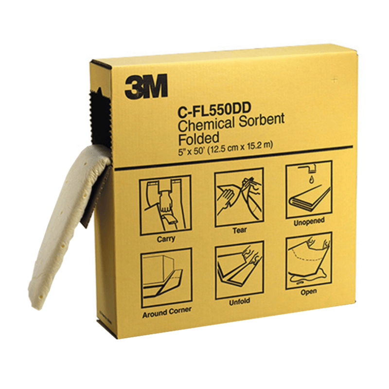 Absorbente 3M C-FL550DD para Químicos con Dispensador