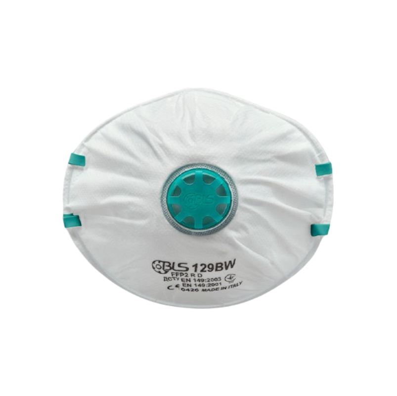 Respirador de Copa Libus BLS FFP2 R D 129BW con Válvula