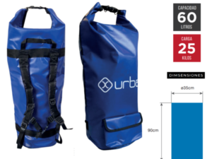 Bolso Premium 60L X-Urban Impermeable de Poliuretano