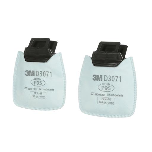 Filtro de Partículas 3M Secure Click D3071 P95 NIOSH
