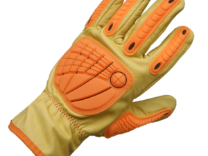 Guante de Cuero Vaqueta Anti-impacto Industrial MG