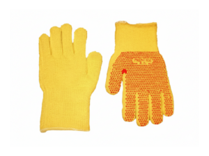 GUANTE TERRYCLOTH KEVLAR® MOTEADO 1 CARA EN PVC CORTO