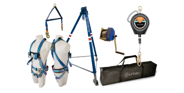 Kit Básico Espacio Confinado X-Urban con Arnés y Trípode