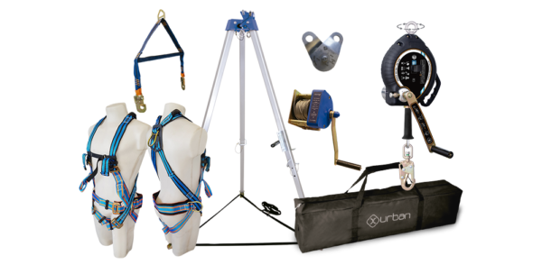 Kit Intermedio Espacio Confinado X-Urban con Trípode y Arnés