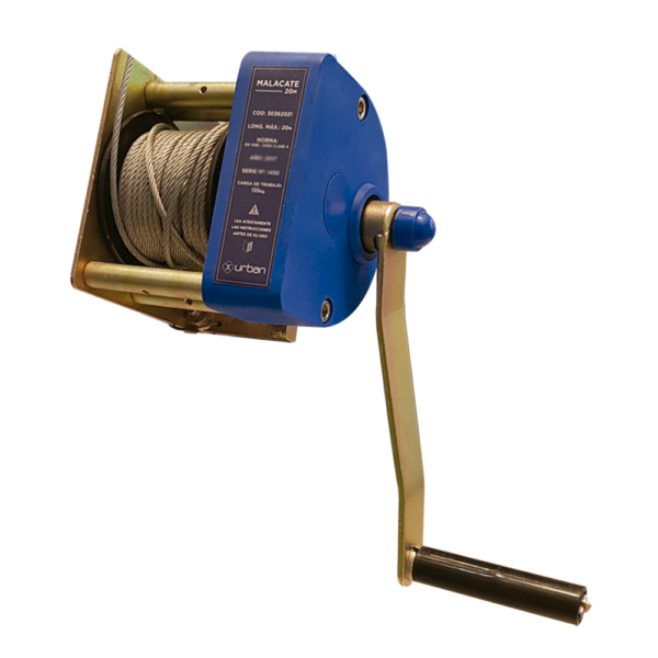 Malacate Trípode 20M X-Urban con Cable de Acero