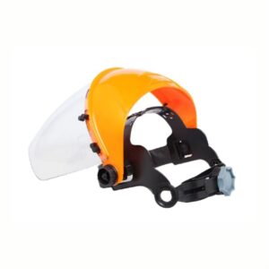 PROTECTOR FACIAL CON ARNÉS CREMALLERA