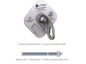 Punto de Enganche Kit Anticaídas 10430013 X-Urban Completo