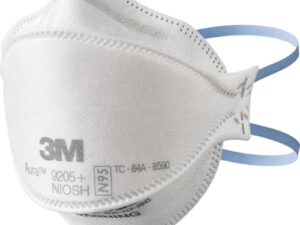 Respirador 3M Aura 9205 N95 – Pliegue Plegable Aprobado NIOSH