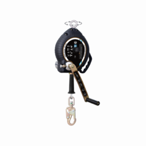 EQUIPO RETRACTIL CON RECUPERADOR XR20CR EN CABLE DE ACERO 20M CON MOSQUETON GIRATORIO