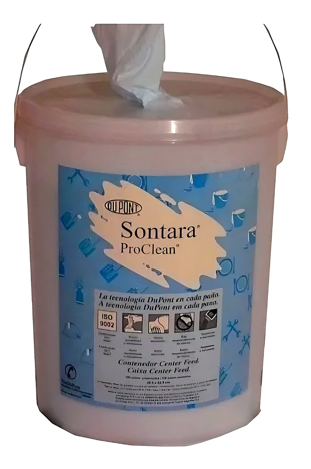 Balde de paños absorbentes Sontara Dupont Proclean