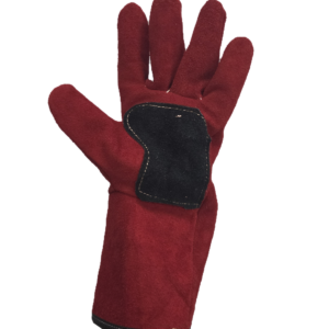 Guante Soldador 37 cm con Forro Interno y Refuerzo en Kevlar