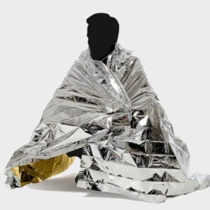 Manta térmica Rescue Now isothermal aluminizada 1,5 x 2,1 m