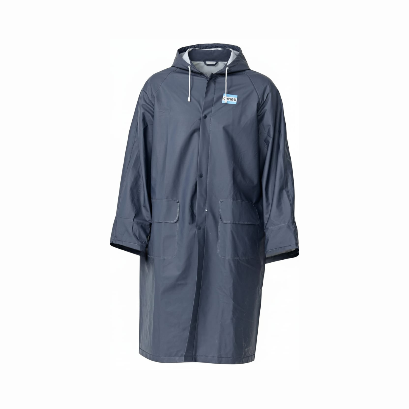 Capa de lluvia impermeable de ombu azul marino