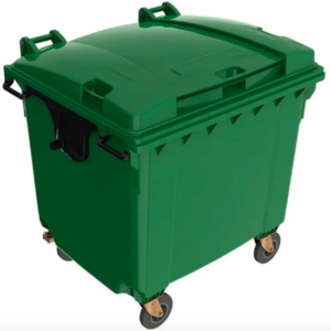 Contenedor Oso Inyectado 120-1100L con Ruedas y Certificación