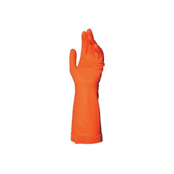 Guantes No Drop 182 Mapa Protección Estanca Naranja Látex