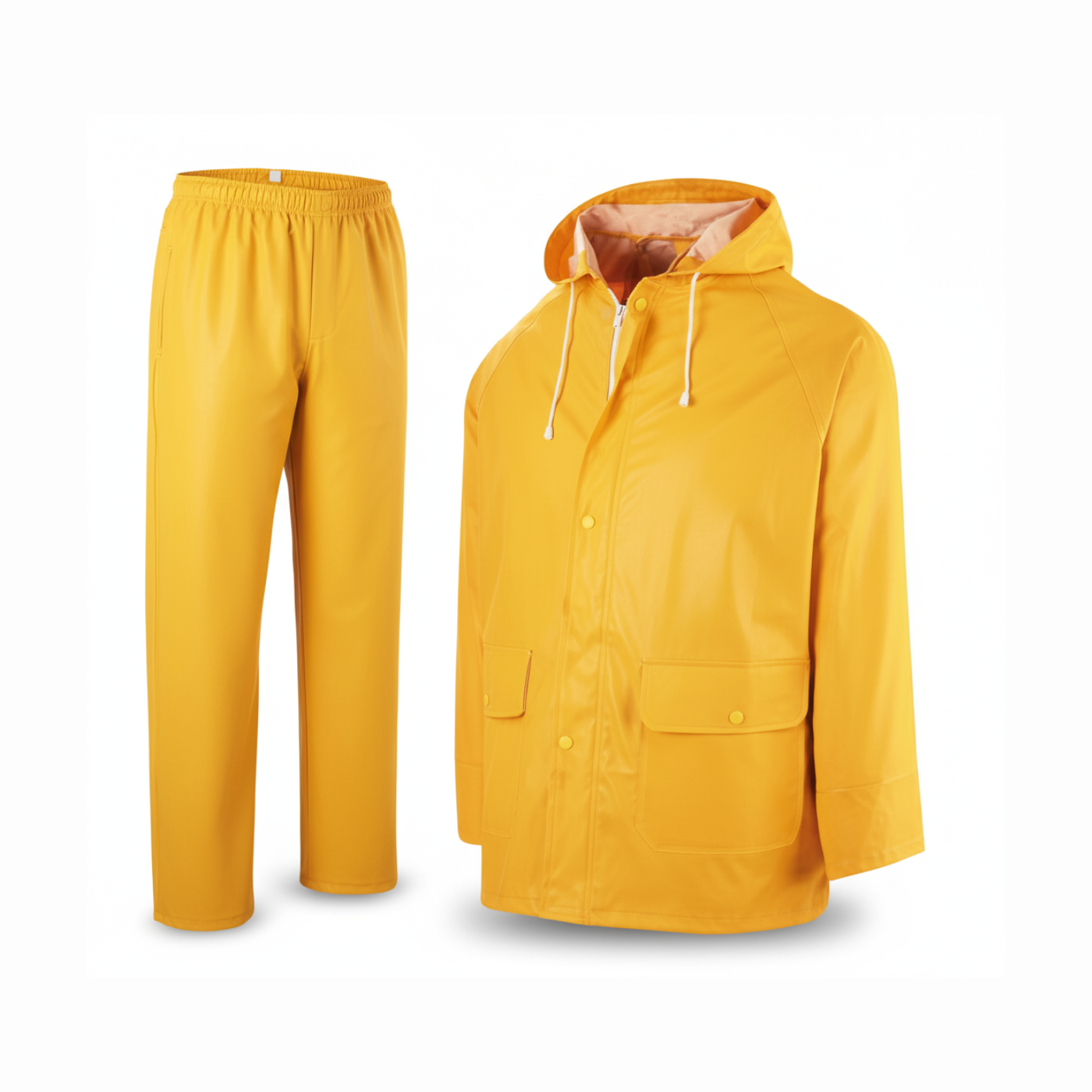 Traje PVC Premium Impermeable Amarillo