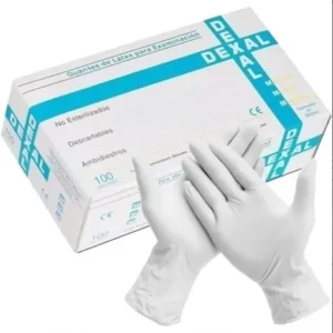 Guantes de Látex Descartables MG Uso Médico Caja x100