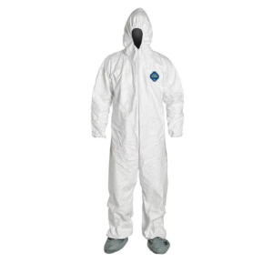 MAMELUCO CON CAPUCHA TYVEK 500 BLANCO