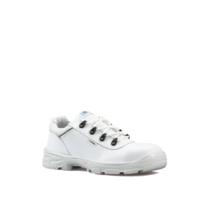 ZAPATO OZONO PLUS OMBU PUNTERA ACERO BLANCO