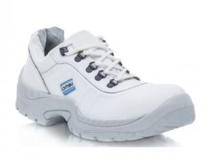 Zapato de Seguridad OMBU Ozono Blanco con Puntera de Acero