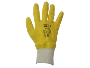 guante nitrilo amarillo