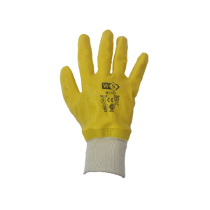 guante nitrilo amarillo