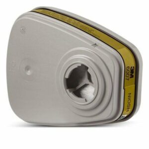 Cartucho 3M 6007 para Vapores de Mercurio y Gases Aprobado NIOSH
