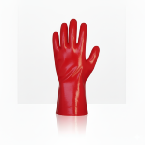 Guante PVC Liviano 35cm Rojo TOYSA – Flexibilidad y Protección