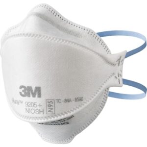 Respirador 3M Aura 9205 N95 – Pliegue Plegable Aprobado NIOSH