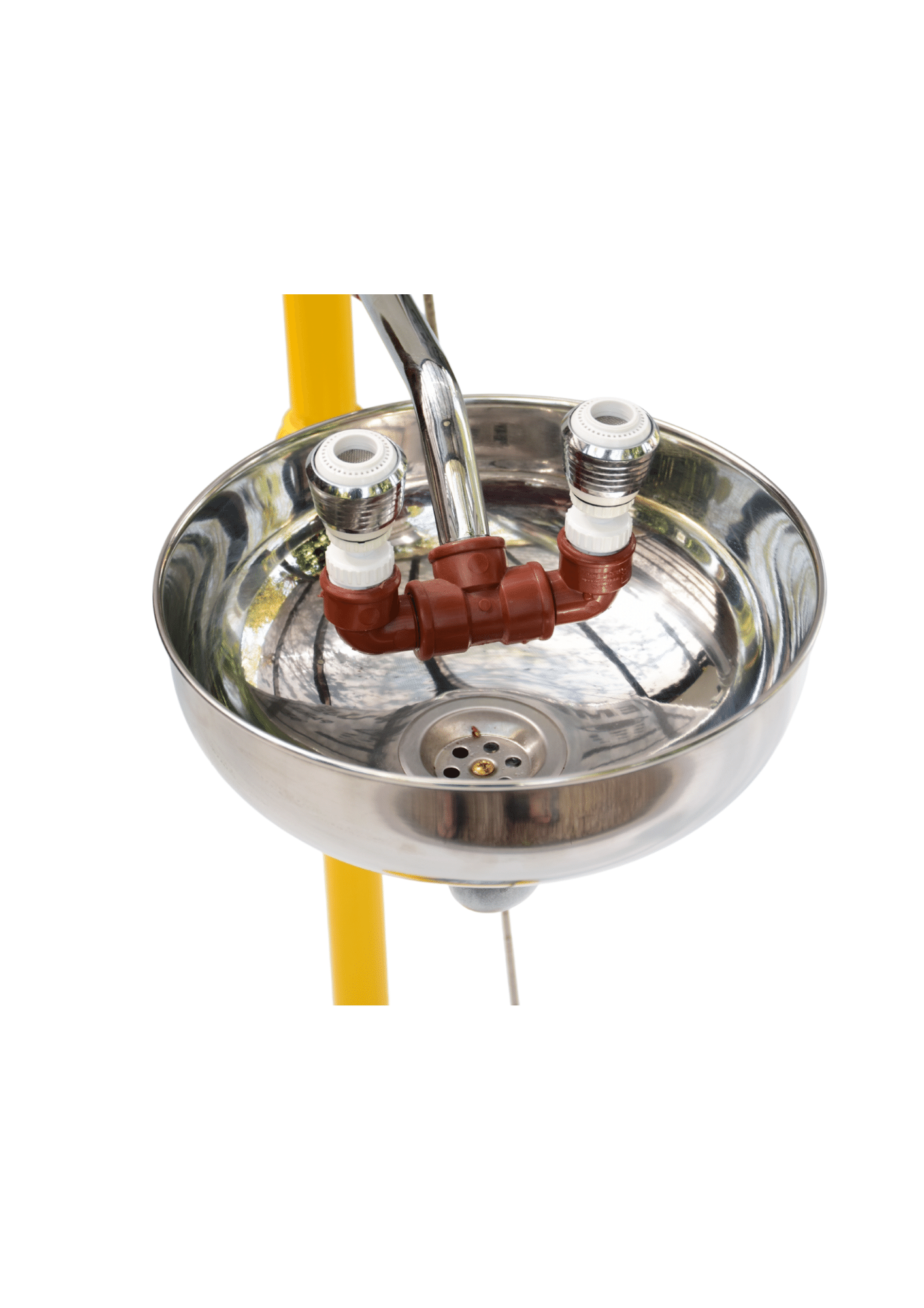 Ducha Lavaojos DL11ET en Acero Galvanizado Con Tapa - Imagen 3