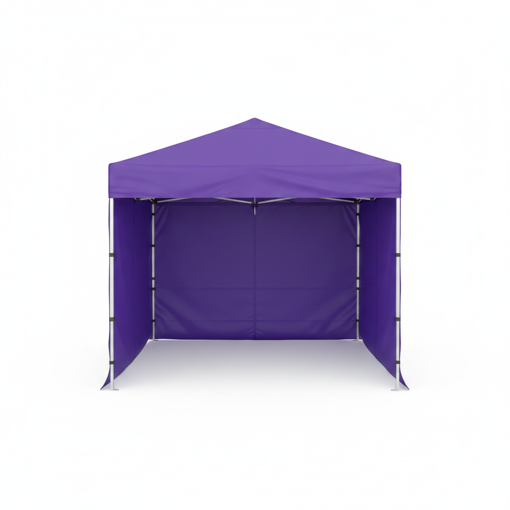 Carpa Ignífuga para Soldadura 2x2 m Desmontable con Lona Certificada - Imagen 2