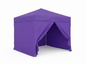 CARPAS IGNIFUGAS CON LONA IGNIFUGA CERT N°1 Y ESTRUCTURAS METALICAS TOTALMENTE DESMONTABLE 2 X 2 X 2,5 EN LA CUMBRE A DOS AGUAS. - PARA ALTA TEMPERATURA Y SOLDADURAS.